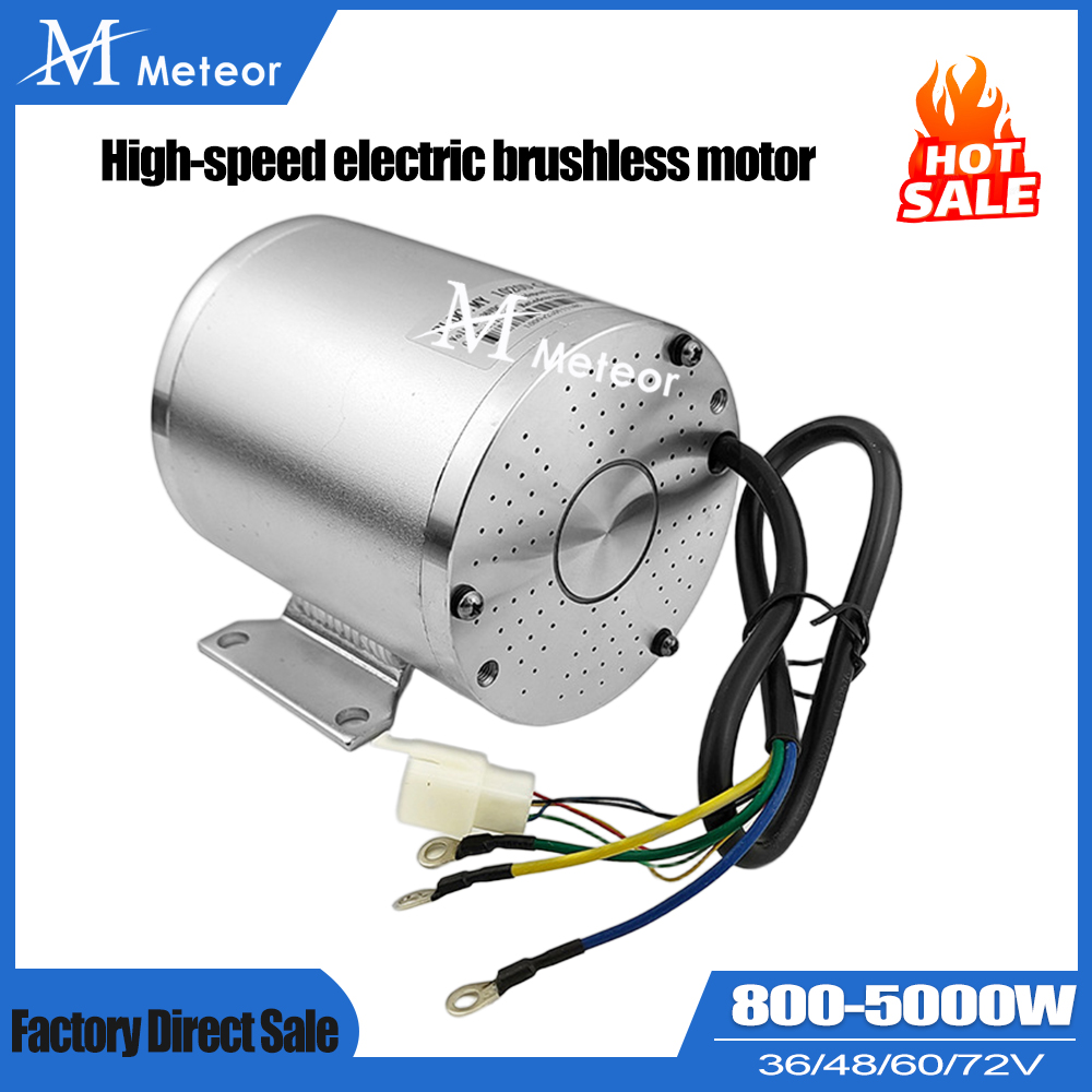 60V 5000W Brushless Hub Motor - Motor Eléctrico sin Escobillas de Alta