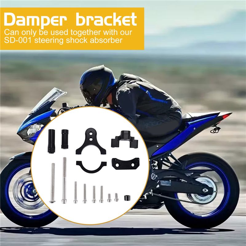 Kit de montaje de soporte para - Steering Damper Stabilizer Kit Cnc reseña y precio