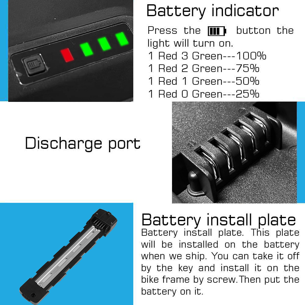 Batería de bicicleta eléctrica - 60V 30Ah 21700 Battery Pack reseña y precio